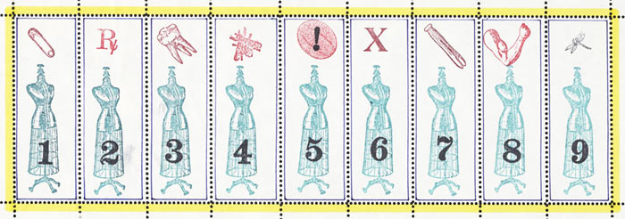 Mario Lara: Art Stamp, 1980.