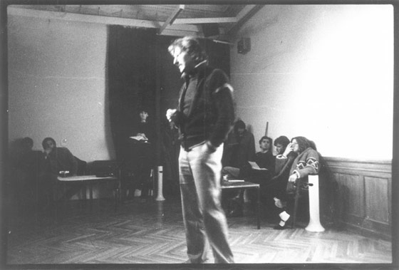 Event by Gerald Minkoff: Chinese Chess + Instant Hexagram, Young Artists’ Club, Budapest, 30 October 1981
