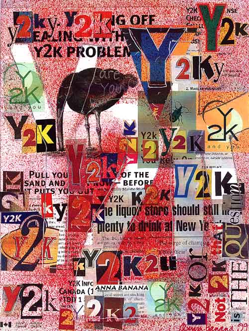 Y2K PROBLEM, work by Anna Banana