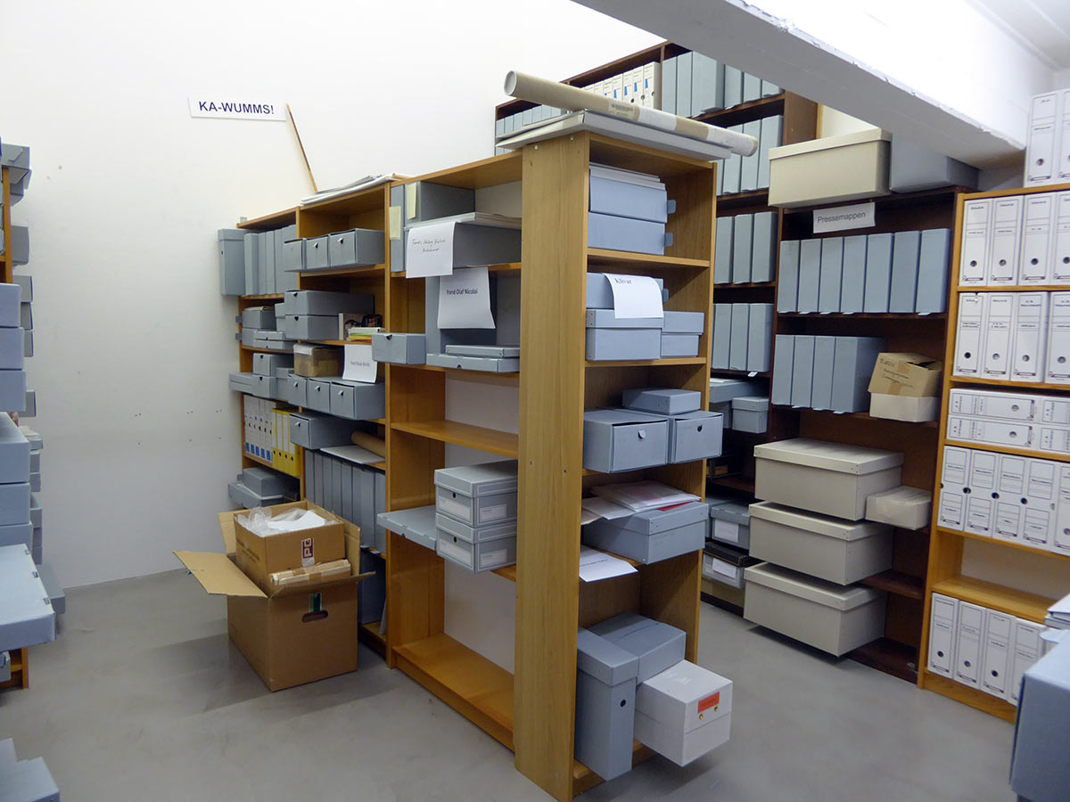 Spaces of Centre for Artists’ Publications, Bremen, Germany, 2017.