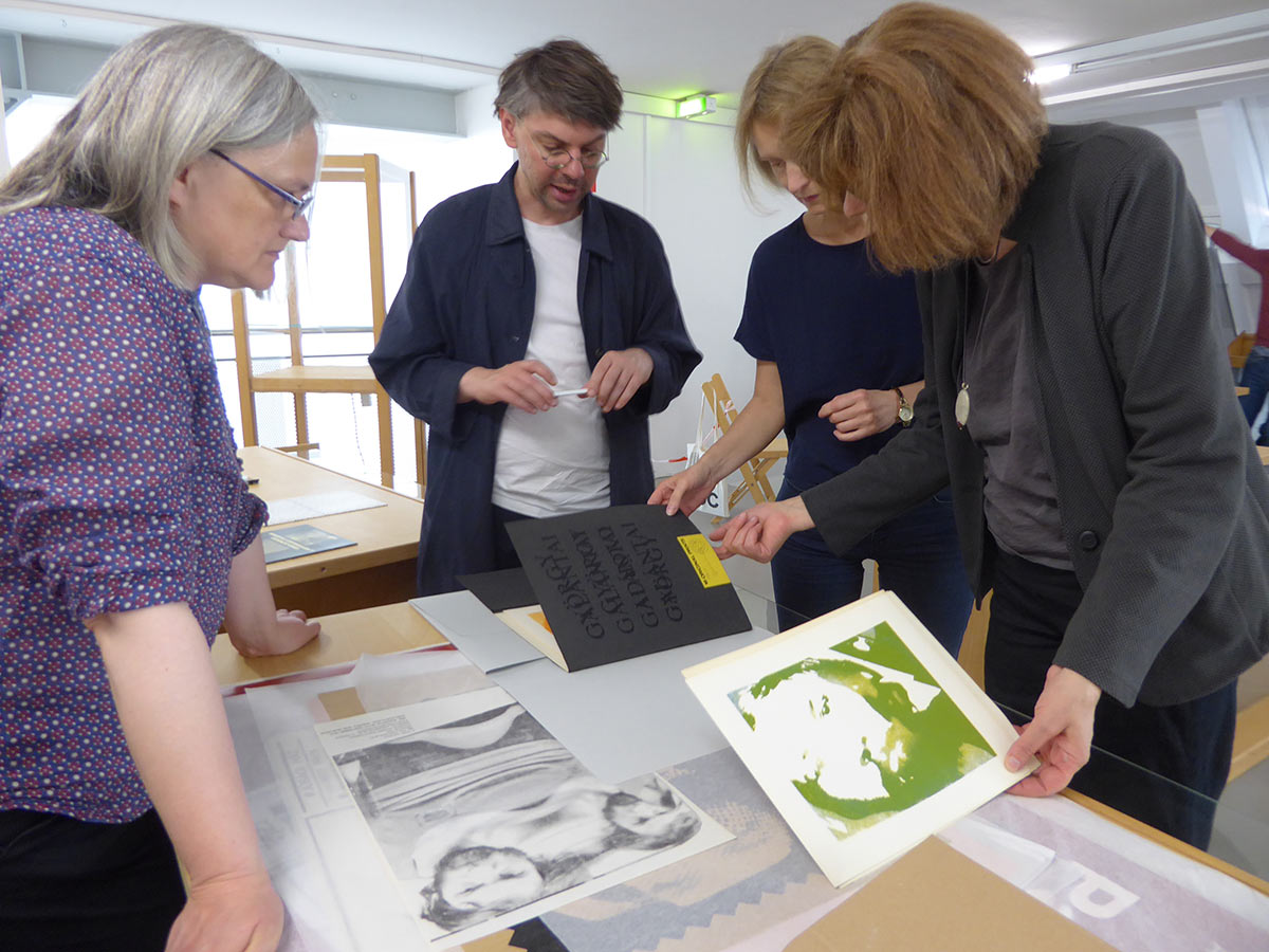 Opening of Artpool: Aktives Archiv zeitgenössischer Kunst in Ungarn, Bremen, Germany, 2017.