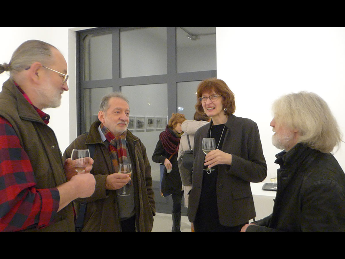 György Galántai, Júlia Klaniczay and Attila Pácser, 21 Photos from the Mukhina Project, Vintage Gallery, Budapest, Photo: György Hegedűs, 2017