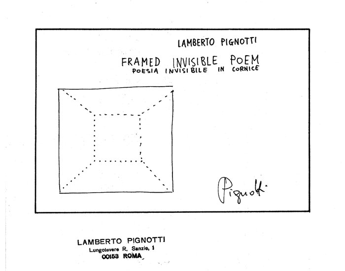 Artwork by Lamberto Pignotti