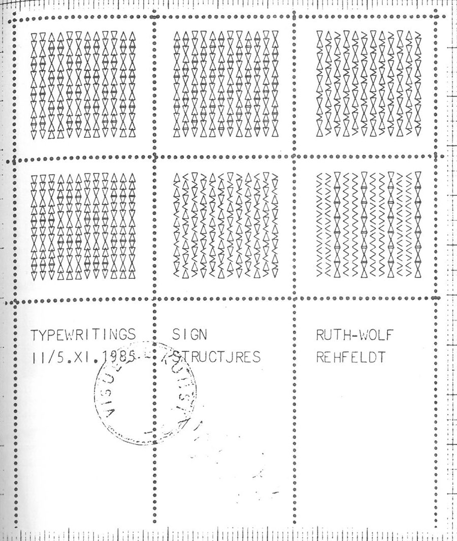 Artistamp by Ruth-Wolf Rehfeldt