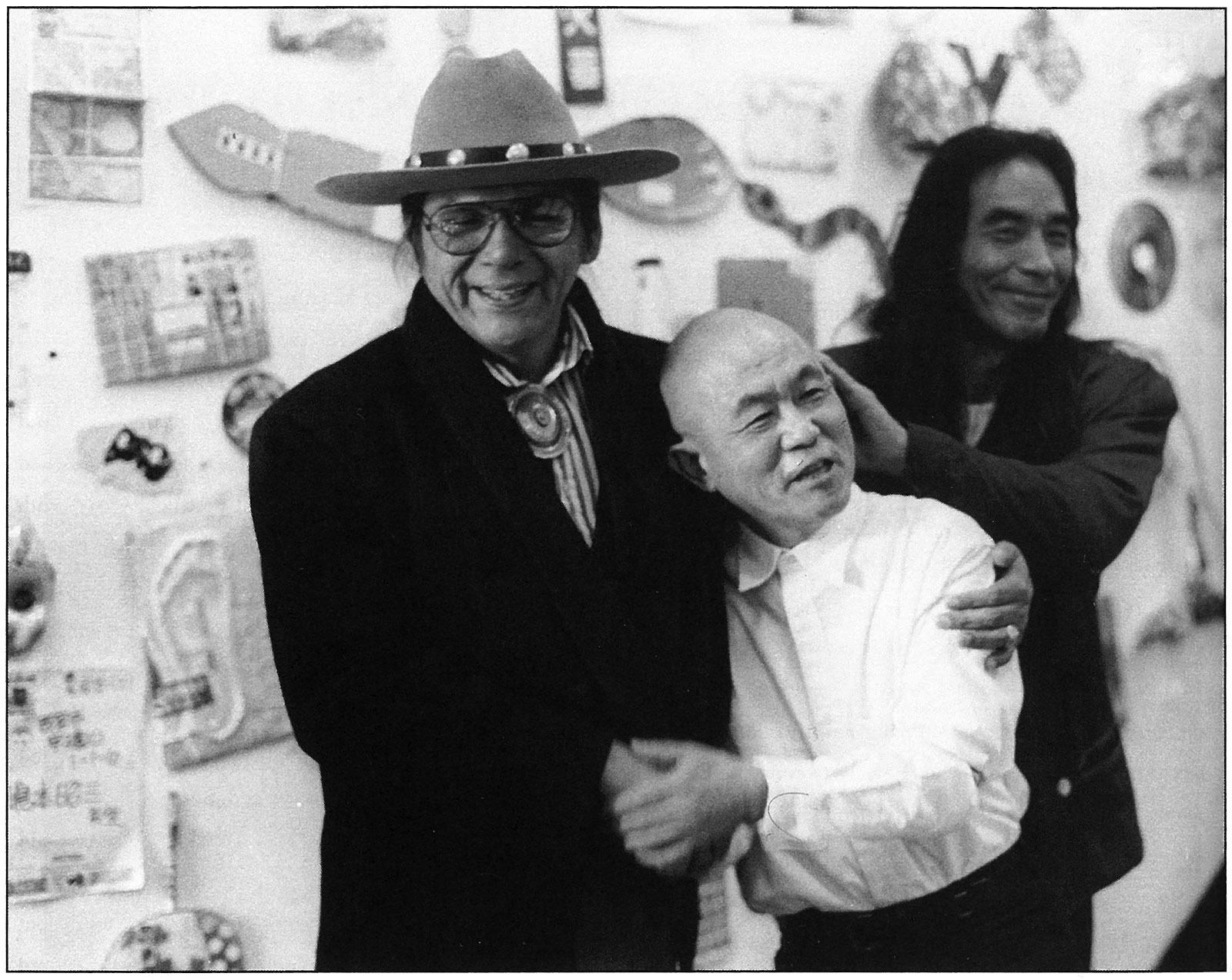Shozo Shimamoto: “Sacred Run” for Peace, Japan. 1990.