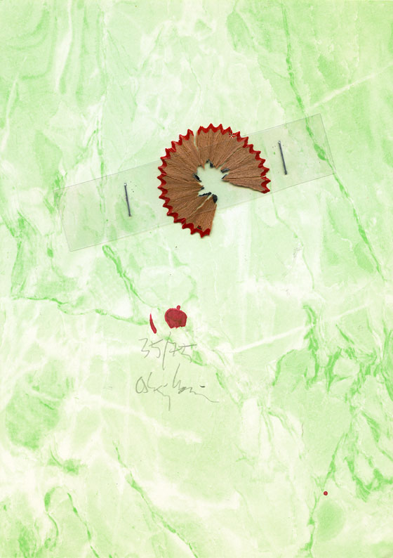 Artwork by Péter Abajkovics for Leopold Bloom assemblage No. 11