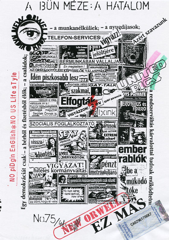 Artwork by László Szlaukó for Leopold Bloom assemblage No. 11