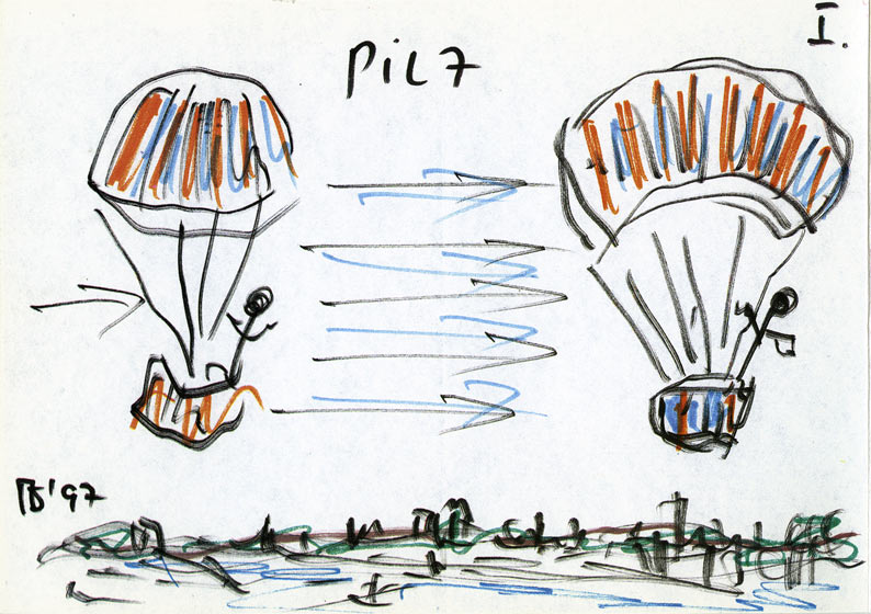Artwork by Dezső Tandori for Leopold Bloom assemblage No. 16