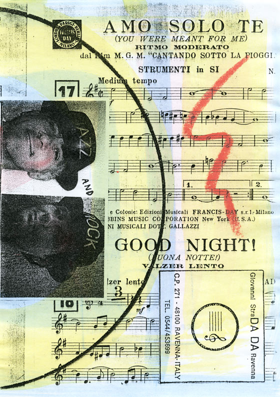 Artwork by Giovanni Strada for Leopold Bloom assemblage No. 20