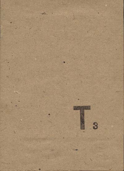 Bookwork by Tomasz Konart: T3