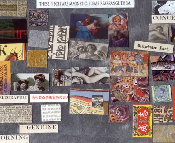 Judy Foreman: Magnetic collage